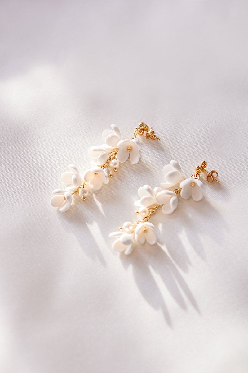 menyasszony fülbevaló